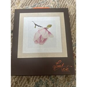 Diy Needlepoint Cross Stitch "Magnolia Bud" Embroidery‎ Kit Unprinted Сanvas